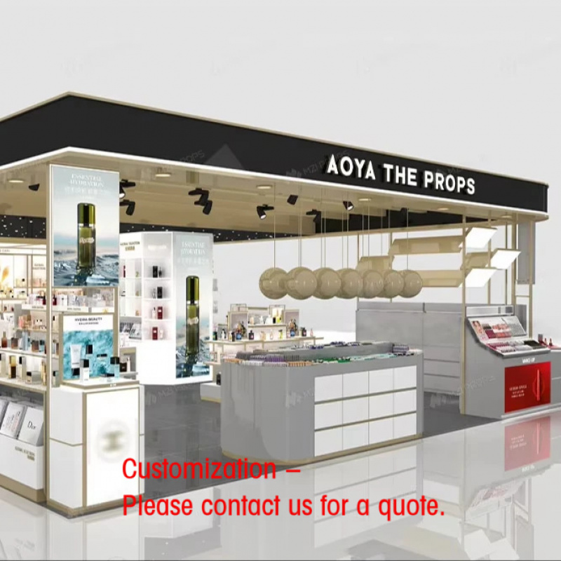 Luxury Skincare Shop - Kiosque de luxe personnalisé pour cosmétiques,