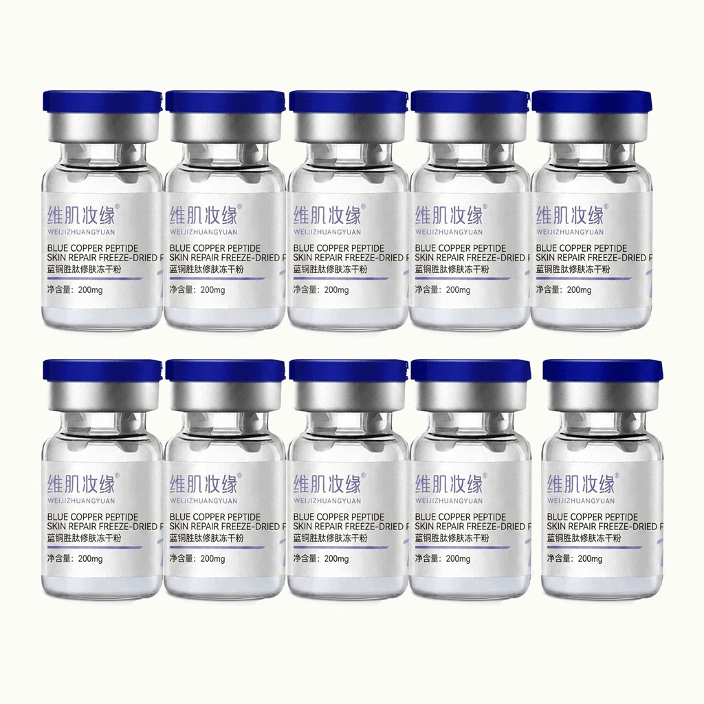 Luxury Skincare Brands - Peptide de cuivre bleu GHK-CU, poudre