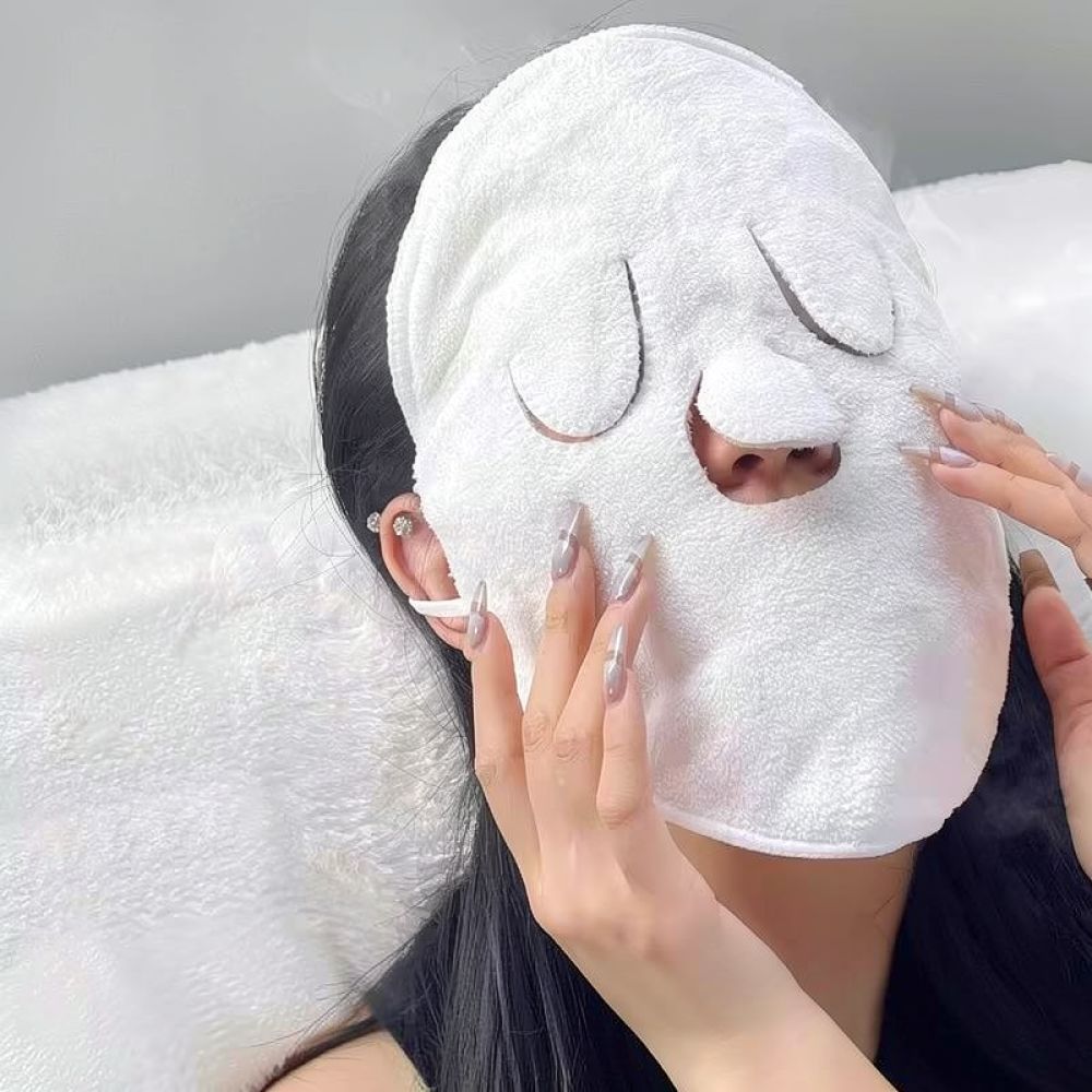 Serviette de vapeur pour le vi - Luxury Skincare Tools avis et prix